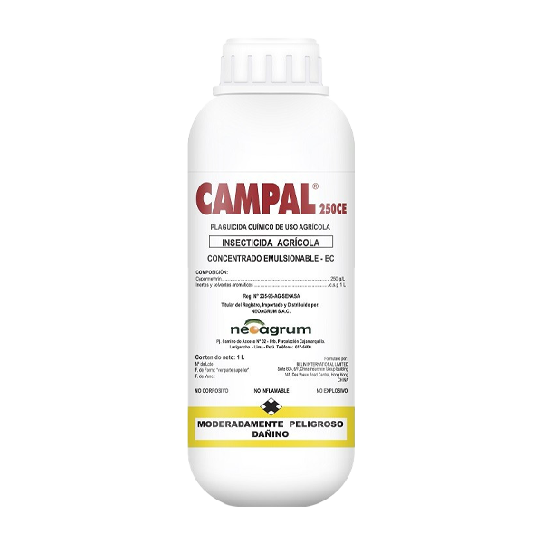 Insecticida Agrícola Campal 250ml Neoagrum